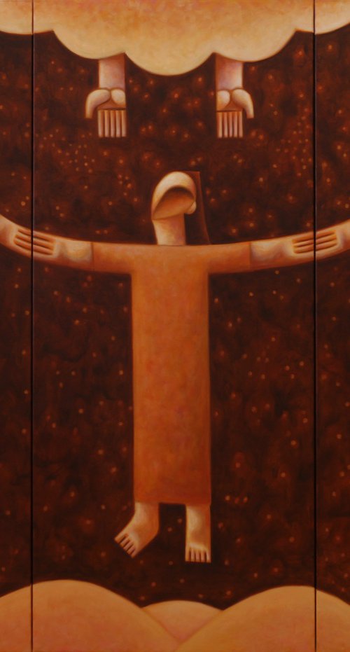 Return to home -  triptych by Malasits Zsolt