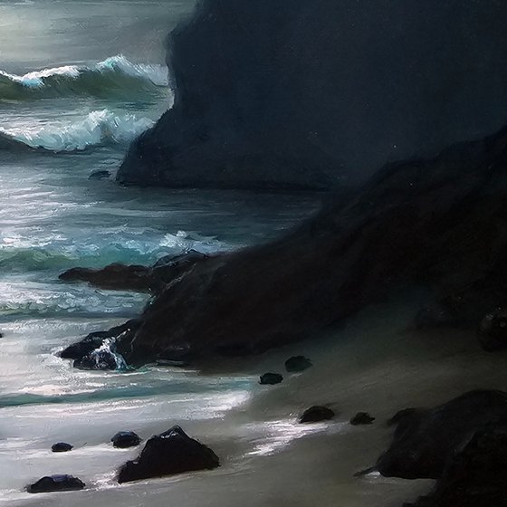 La Luna, serene seascape