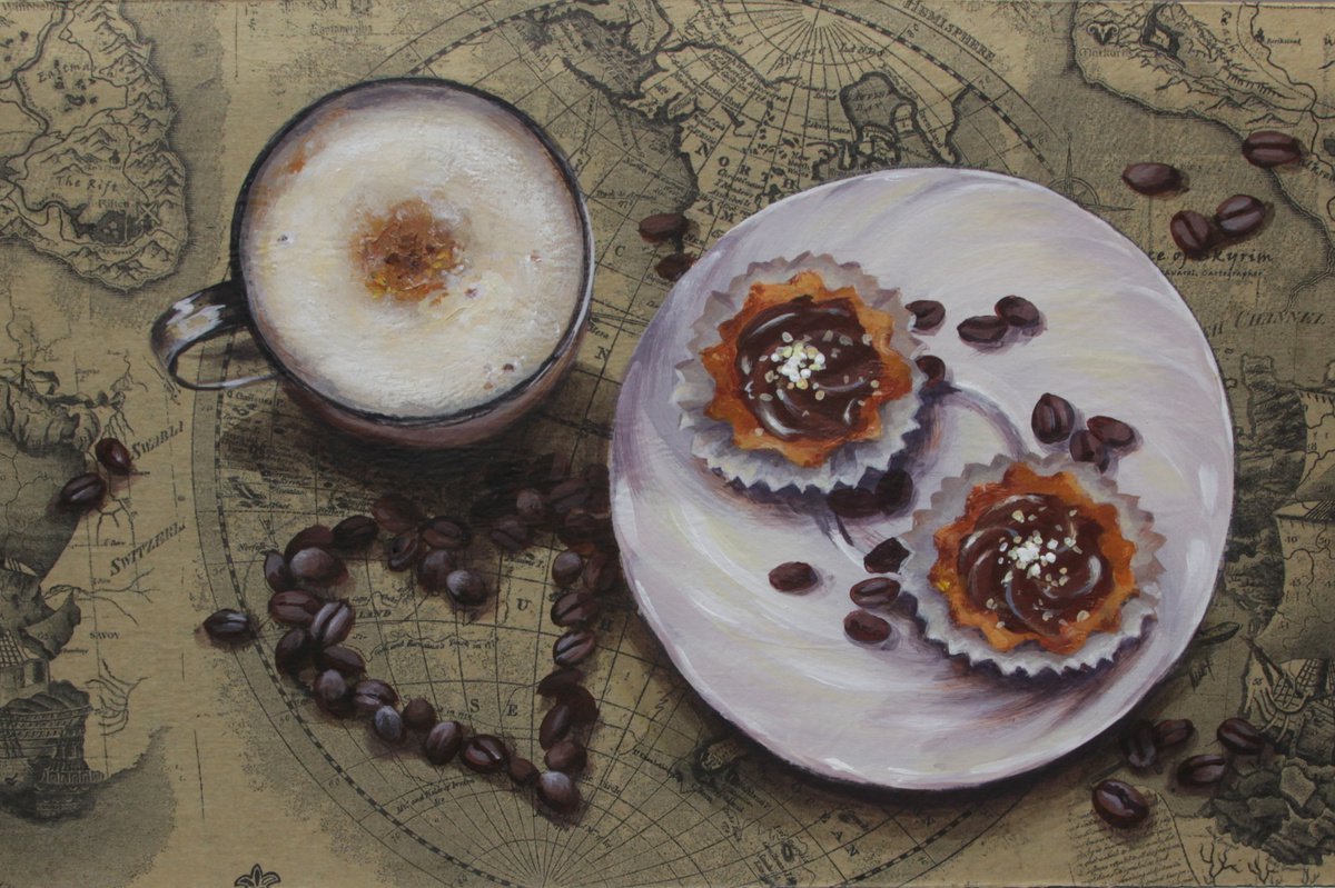 The cup of coffee by Natalia Kakhtiurina