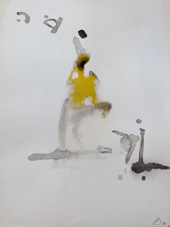 Minimalist abstract figure