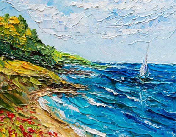 Where Poppies Meet the Waves