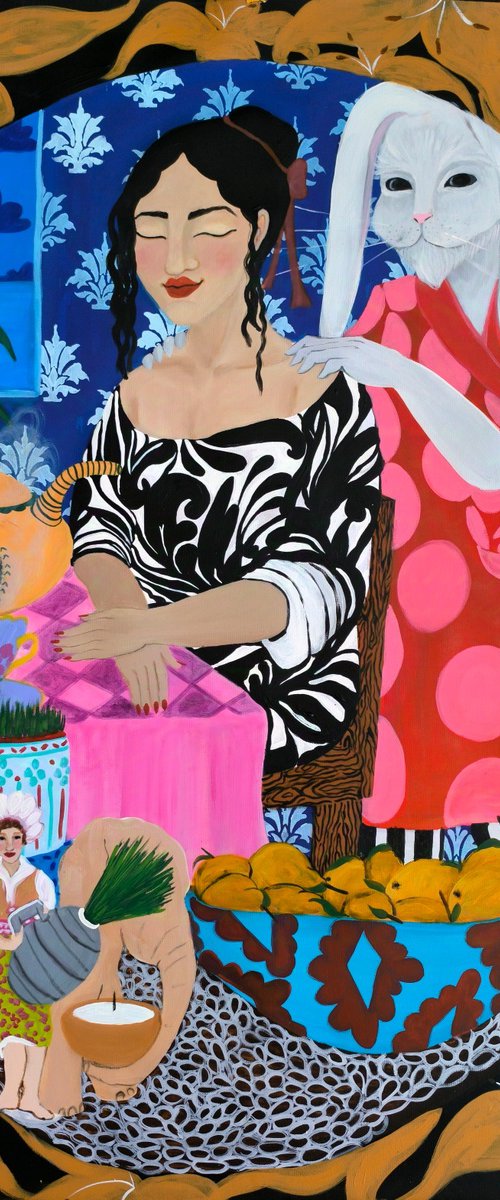 Mirror I  - 2025. by Hanna Dujmović