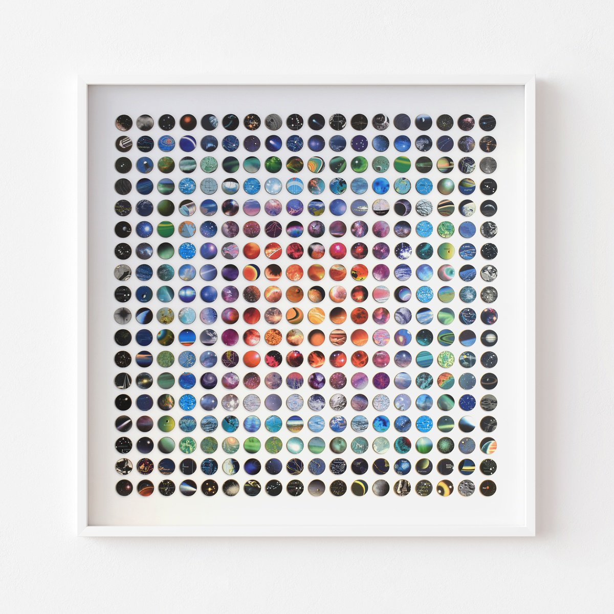 Urban And Pop Collage , Galaxies By Amelia Coward, 33 X 33, Artwork For Sale On Artfinder