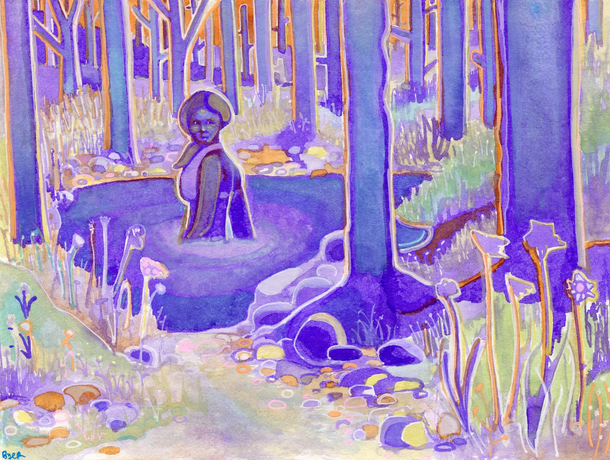 Purple Pond by Josh Byer