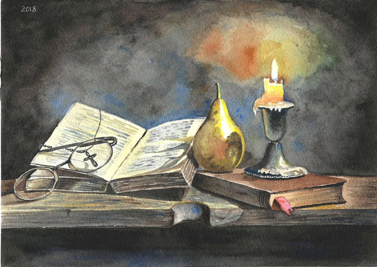 Night Stillife by Tatyana Vasylieva