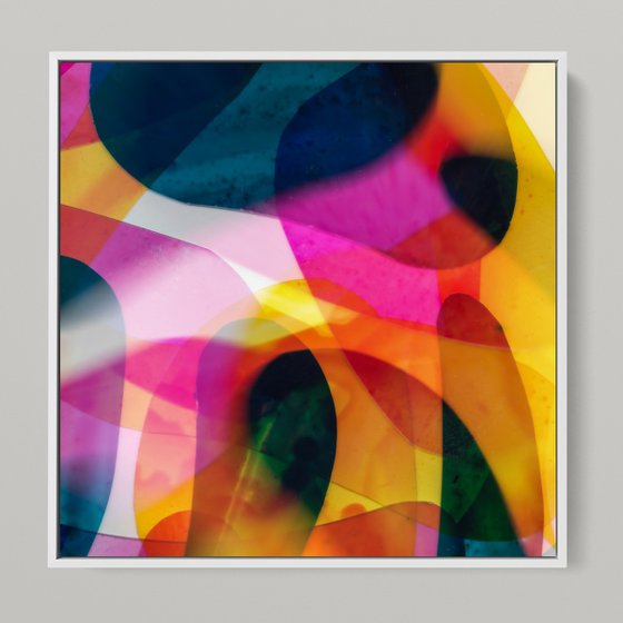 META COLOR VIII - PHOTO ART 150 X 75 CM FRAMED DIPTYCH