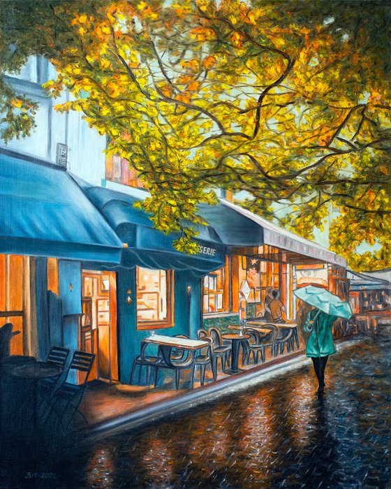 Autumn Cafe by Vera Melnyk