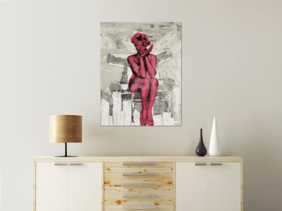Ox Chair Lady