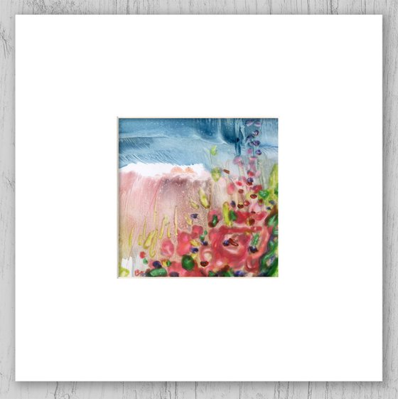 Encaustic Floral Collection 1