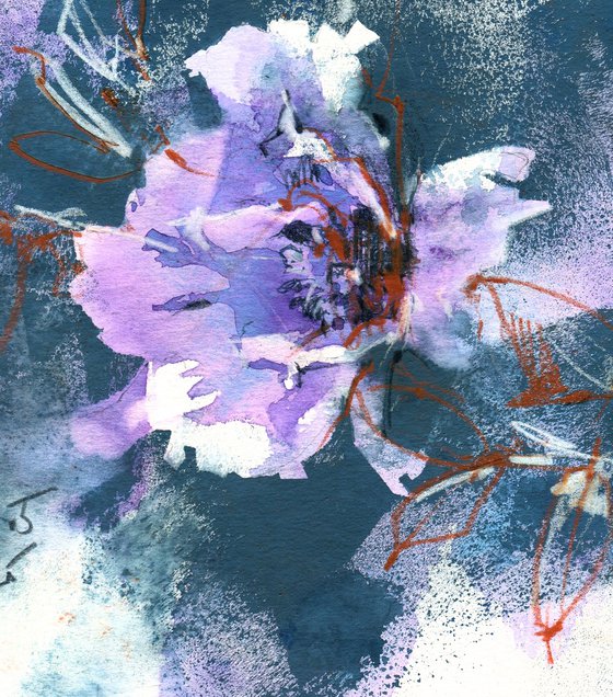 Peony in Moonlight