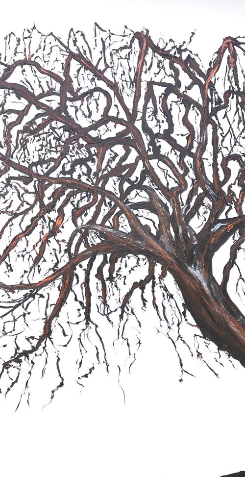 A Winter Tree, Essence of the Soul 1 by Mel Graham