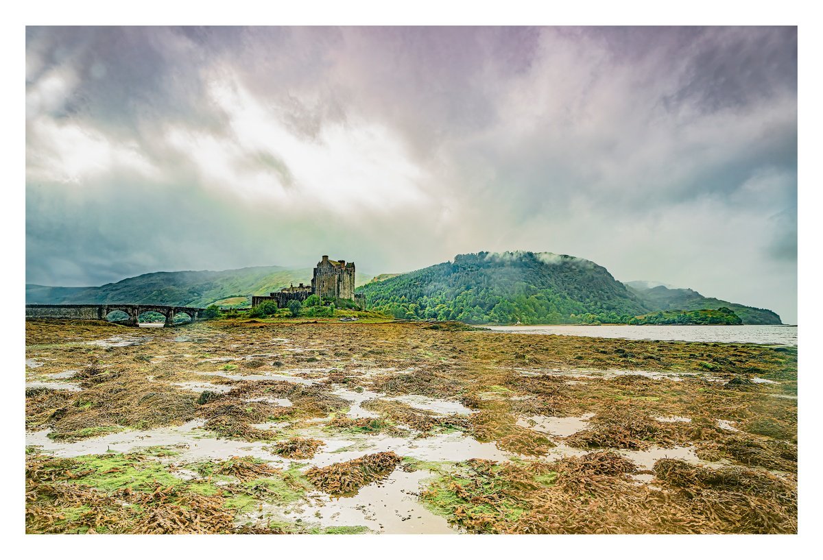 Eilean Donan Castle Northside - Kyle of Lochalsh Western Scottish Highlands by Michael McHugh