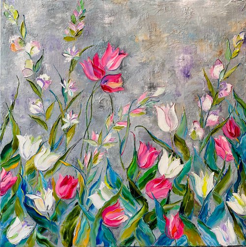 Land of tulips 2 by Oleksandra Ievseieva