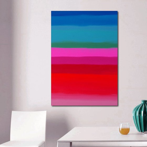 Did you see my rainbow?, 70x100 cm