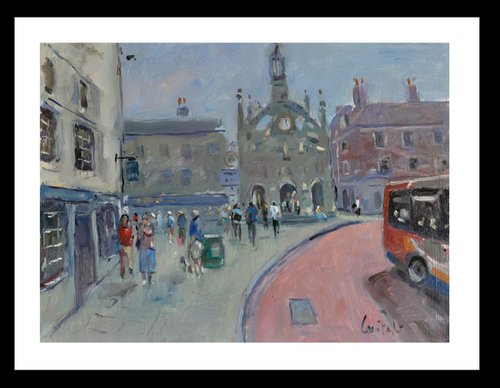 Chichester Monument with Bus by Andre Pallat