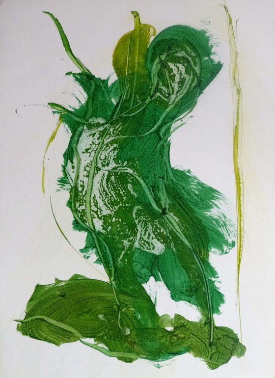 The Green Abstract, 29x41 cm - ESA4