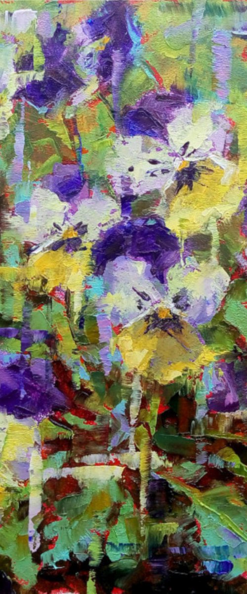 Pansies by Valerie Lazareva