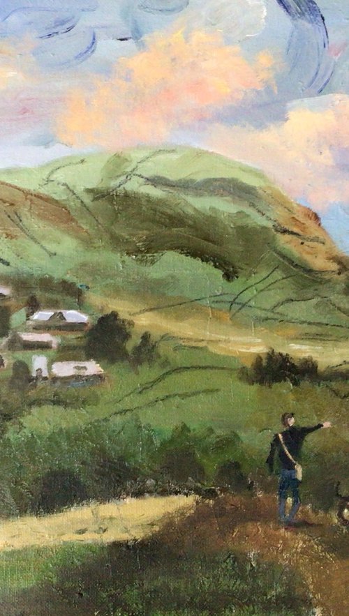 Durdle Dor, Dorset by Julian Lovegrove Art