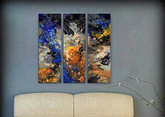 In the Moonlight  Triptych