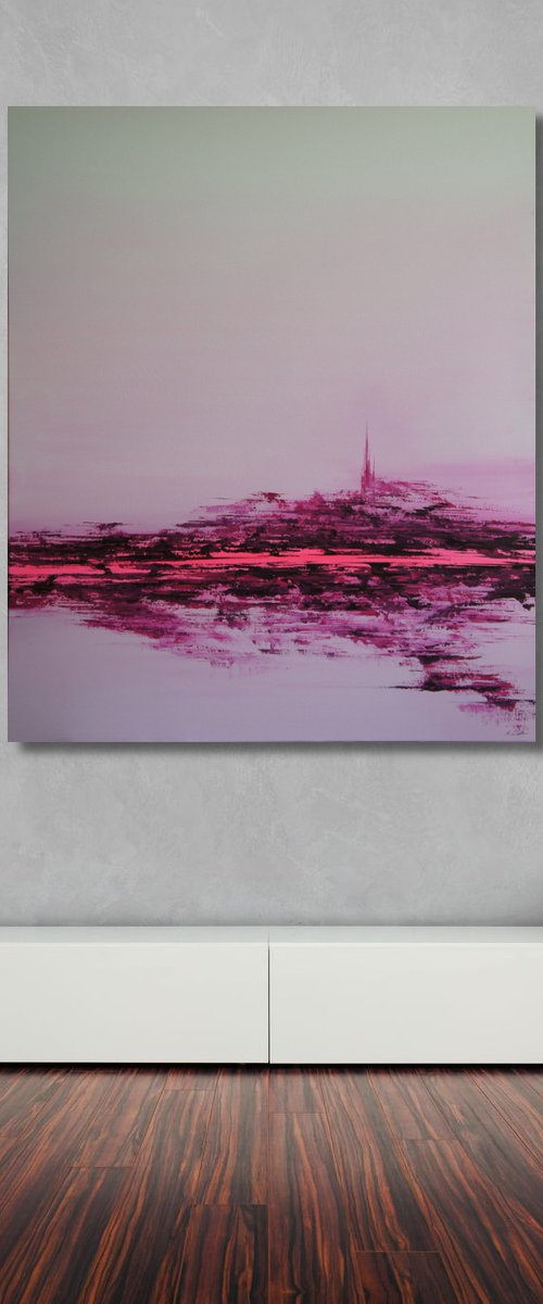 Wide Open Pink by Ansgar Dressler