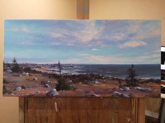 Evening over the Peggy's Cove