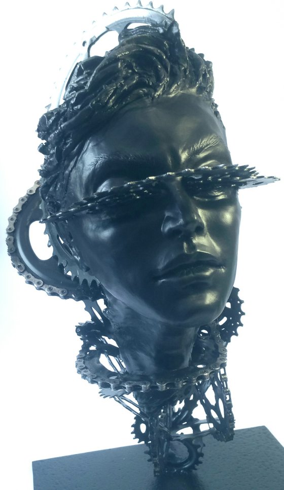 "Android.Female " Unique sculpture