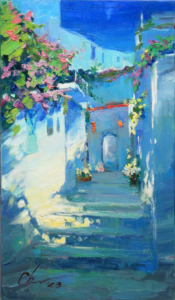 Santorini streets