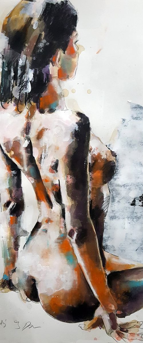 11-1-18 back study by Thomas Donaldson