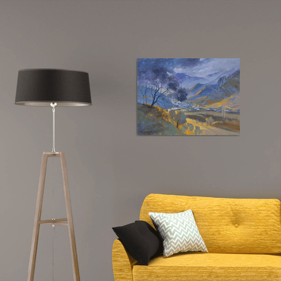 Autumn Village Valley