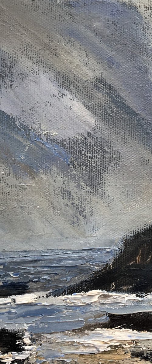 Stormy Surf #5 by Nikki Wheeler