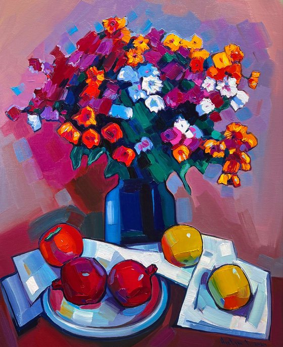 Still life with flowers