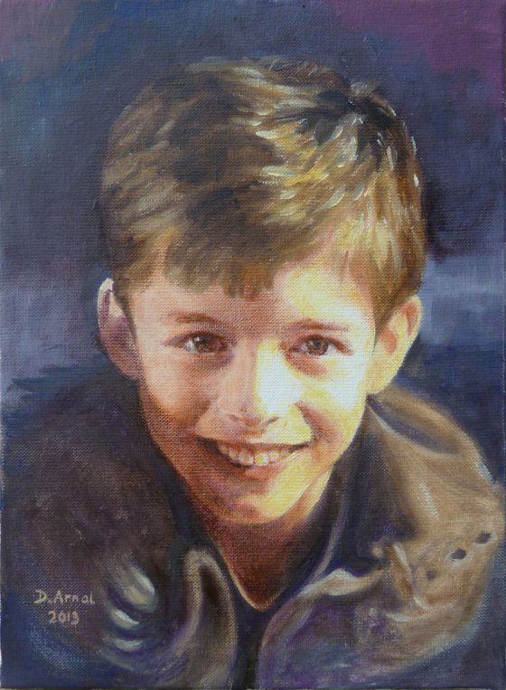 classic portrait of a child