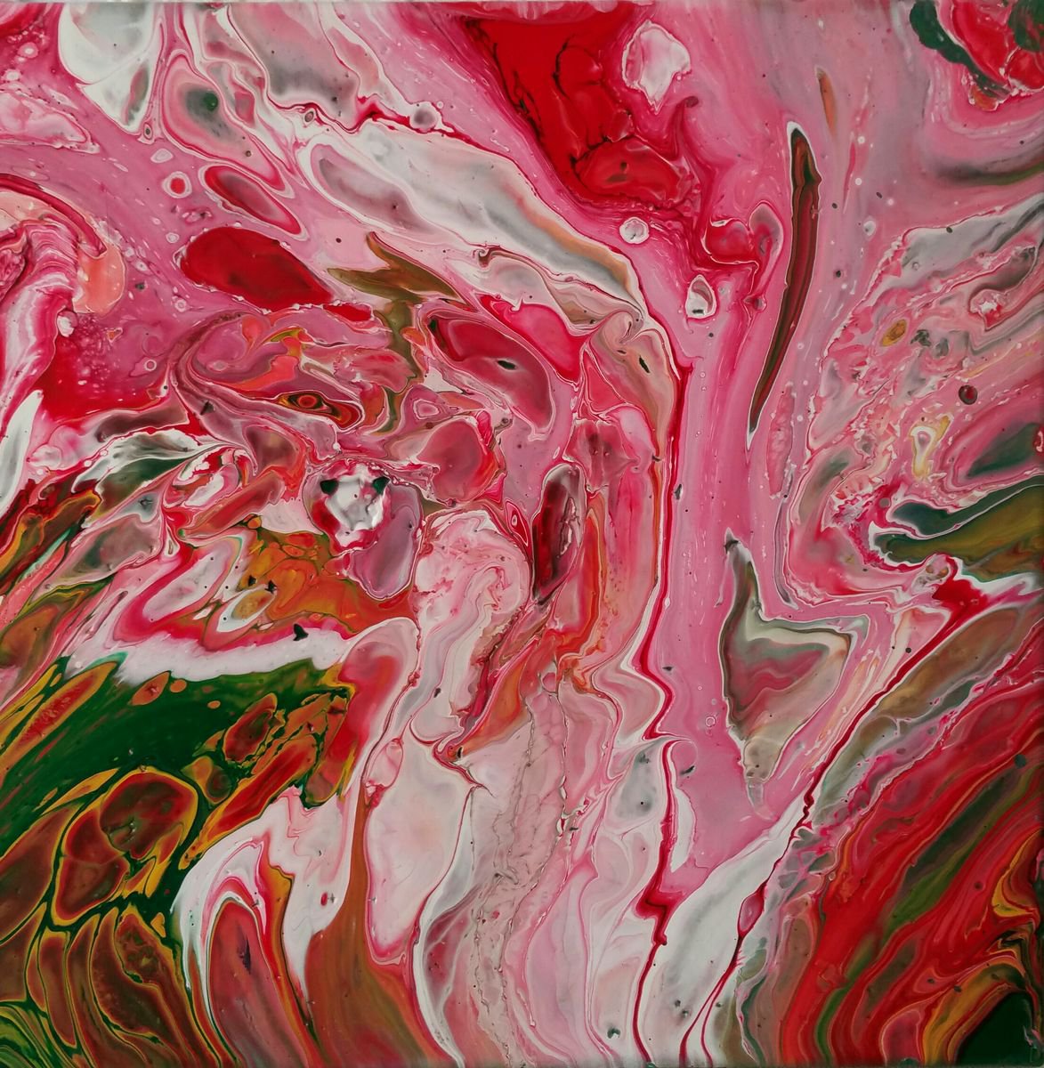 Eden Garden By Elena Kraft, 16 X 16, Artwork For Sale On Artfinder