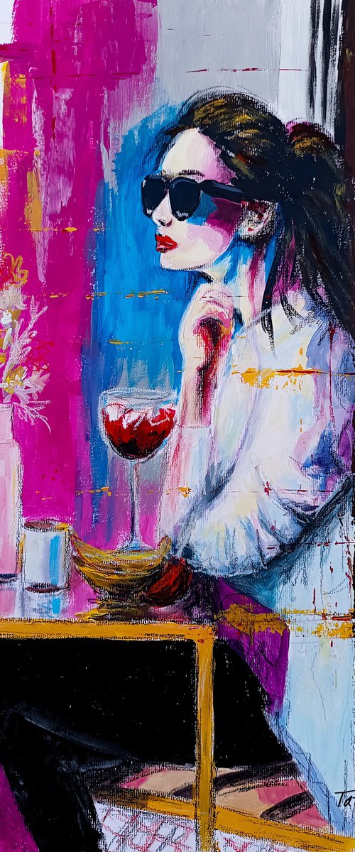 The Silence tastes like Wine. by Tatsiana Yelistratava