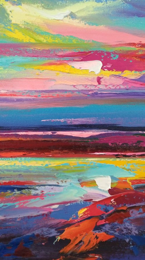 Abstract seascape 07 by Andrej  Ostapchuk