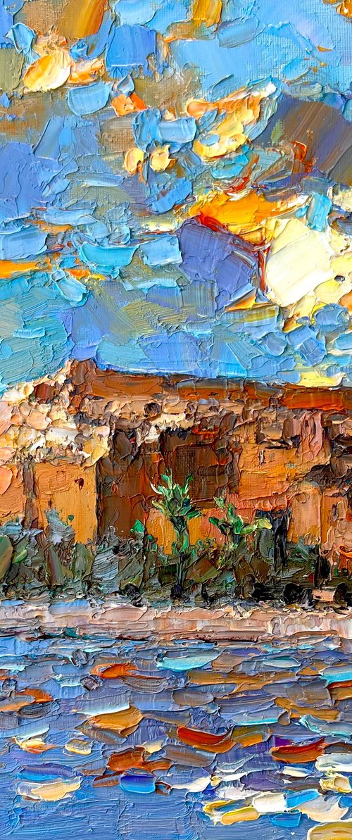 Morocco Series — Dusk in AiT Benhaddou by Dong Lin Zhang