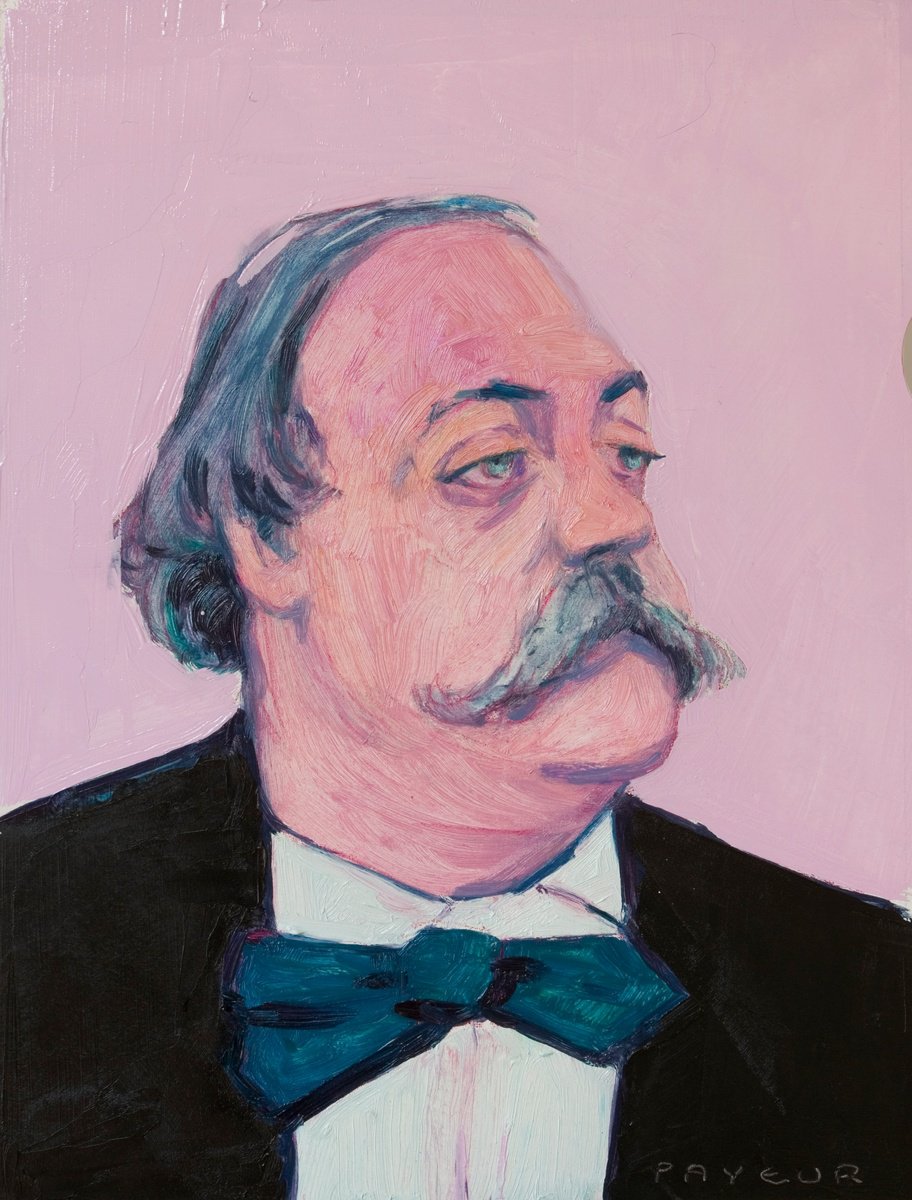 french writer: Flaubert by Olivier Payeur