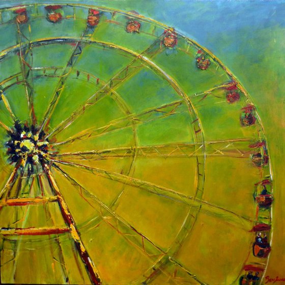 Ferris Wheel II 36x36