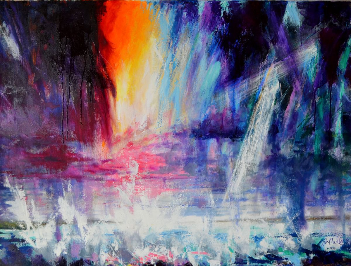 Jon Paul Wilson | Original  Oil Painting | Colours Of The Storm | 102 X 74Cm | Artwork For Sale On Artfinder