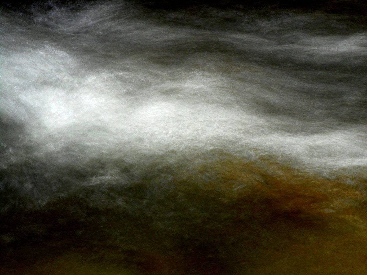 Impressionistic Abstract Photograph By Philippe Berthier, 26 X 20", Soyeuse............, Original Artwork