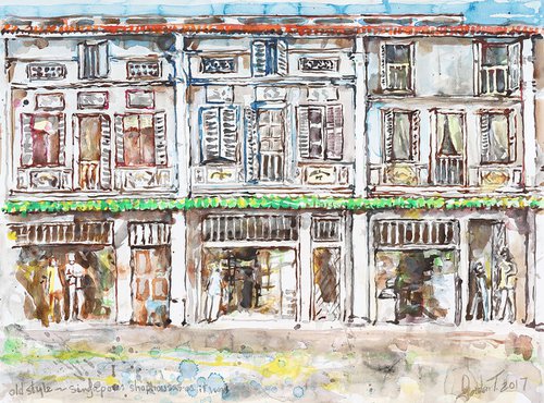 Old style – Singapore’s shophouses, as it was by Gordon T.