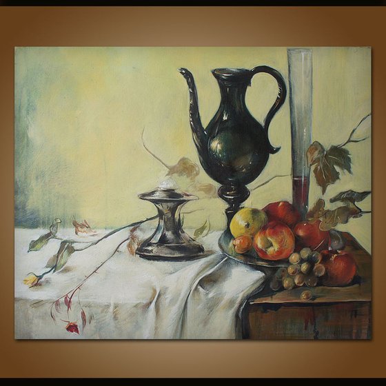 Still Life, Oil Painting