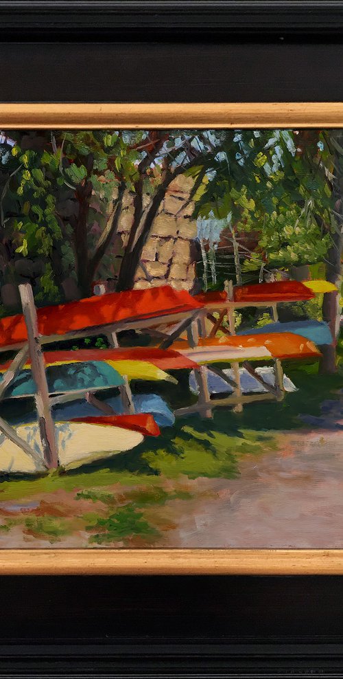 Kolorful Kayaks by Daniel Fishback