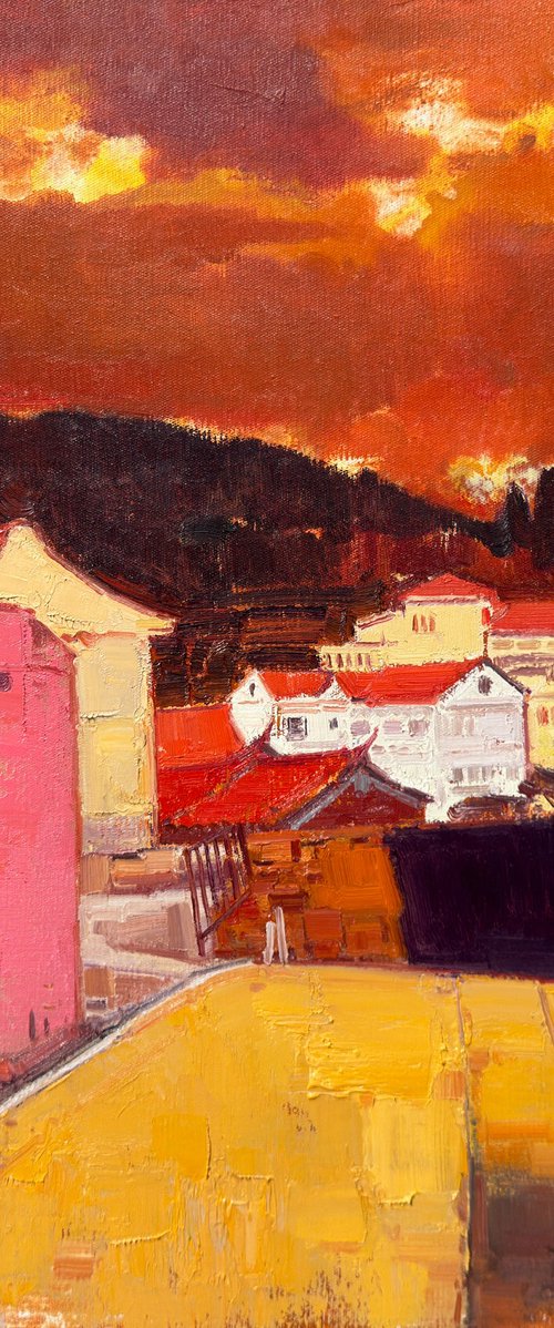 Village evening 243 by jianzhe chon