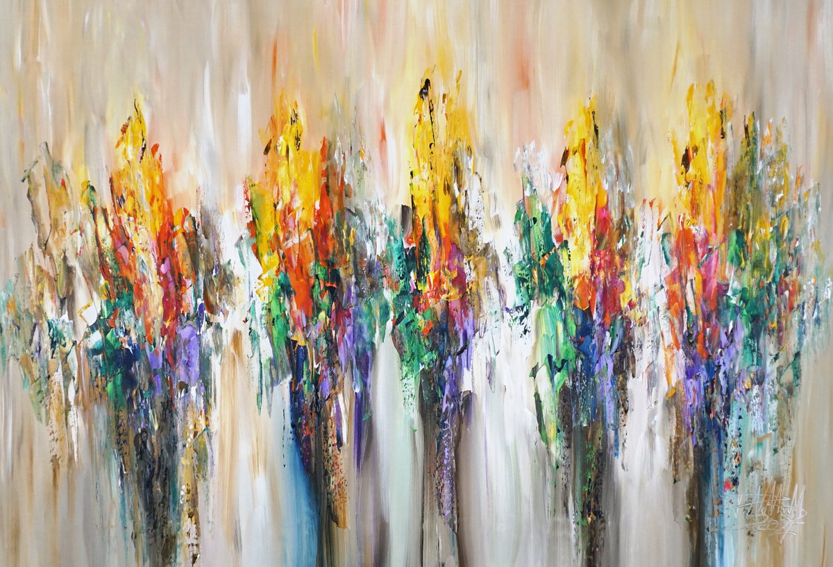 Nature Symphony D 3 By Peter Nottrott, 61 X 41, Artwork For Sale On Artfinder