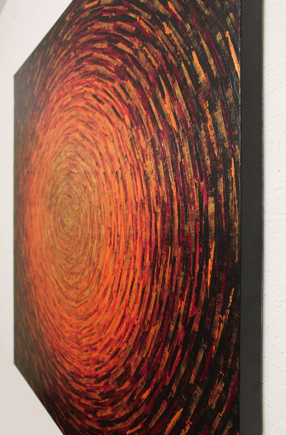 Vast Orange-Purple Radiance