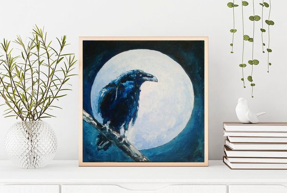 Moon crow