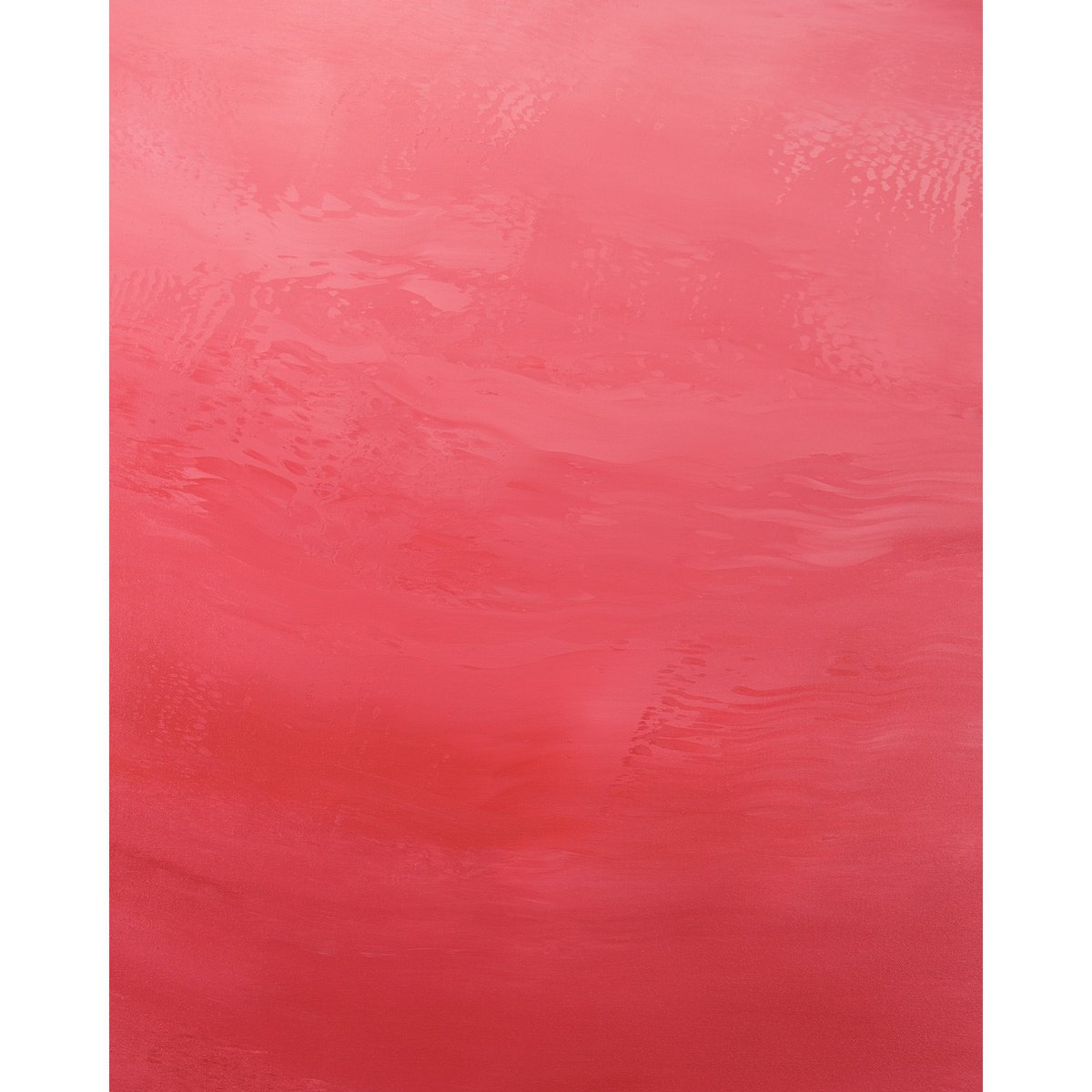 Expressive Abstract Acrylic Painting By Suzanne Vaughan, 24 X 30", Candy Pink - Color Field, Original Artwork