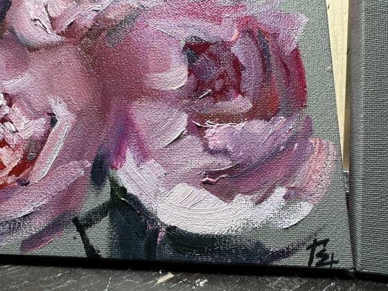 Peonie diptych