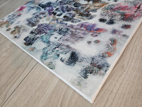 Interwoven Field Abstract Painting